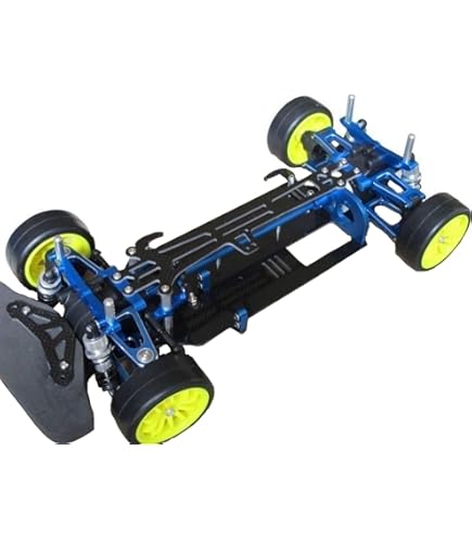 Amazon.com: TT-01 CNC Aluminum Carbon Fiber Frame Chassis Upgrade